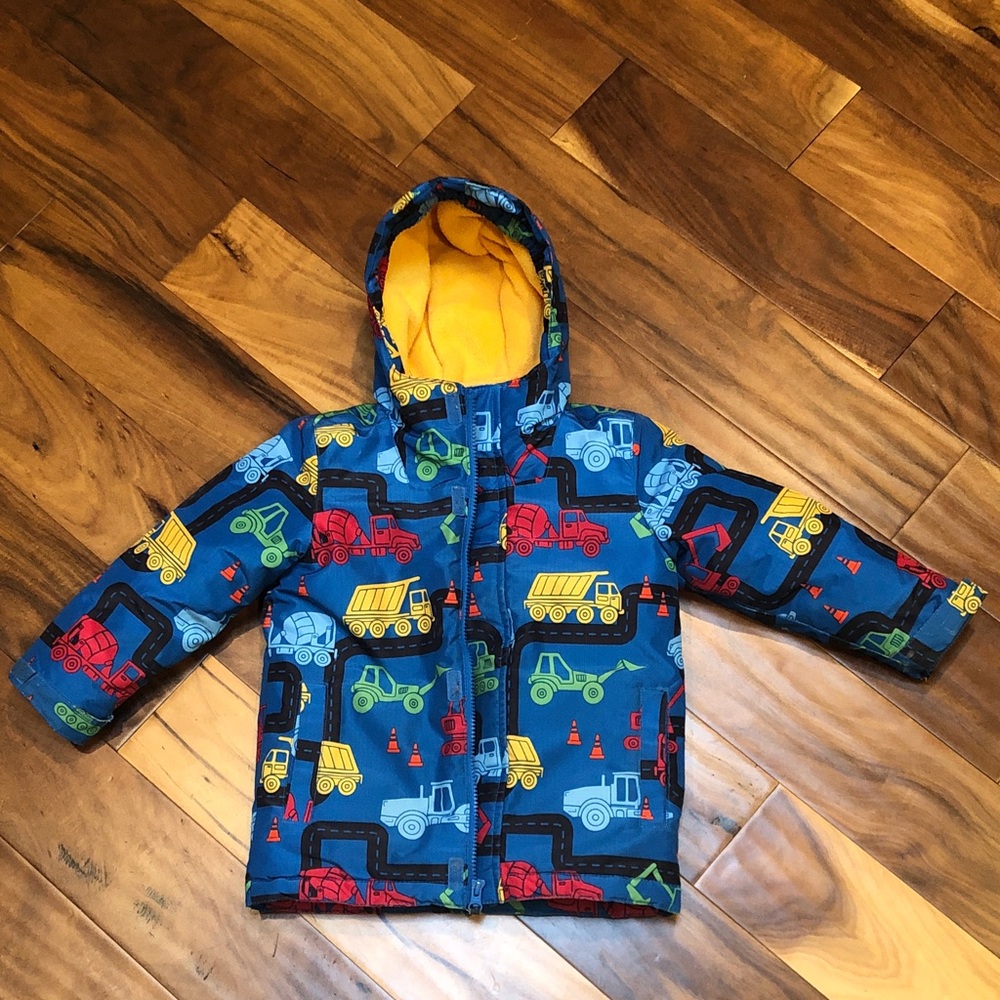 The Children's Place Colorful Construction Print Jacket
